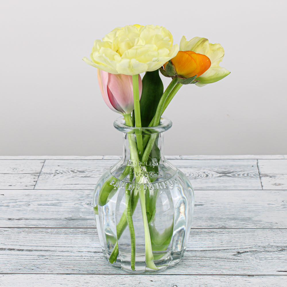Richland Vintage French Parfum Glass Bottle 5.5"| 