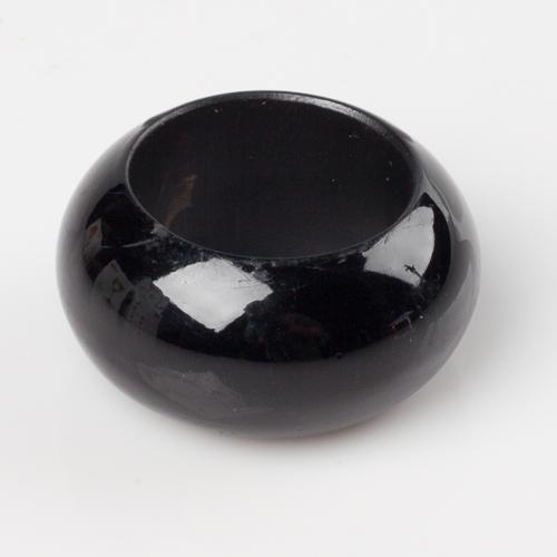 richland napkin ring 2 3 black set of 12 - view 1