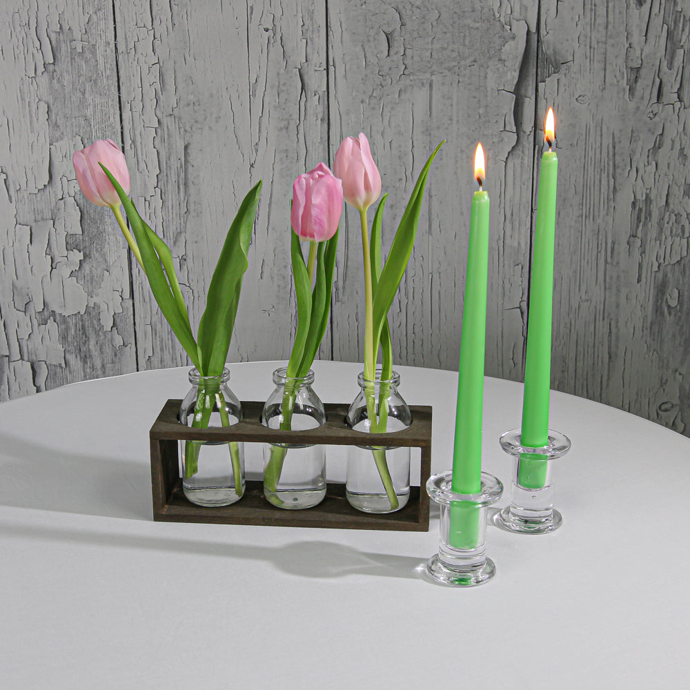 Richland Taper Candles 10" Green| 1374_10