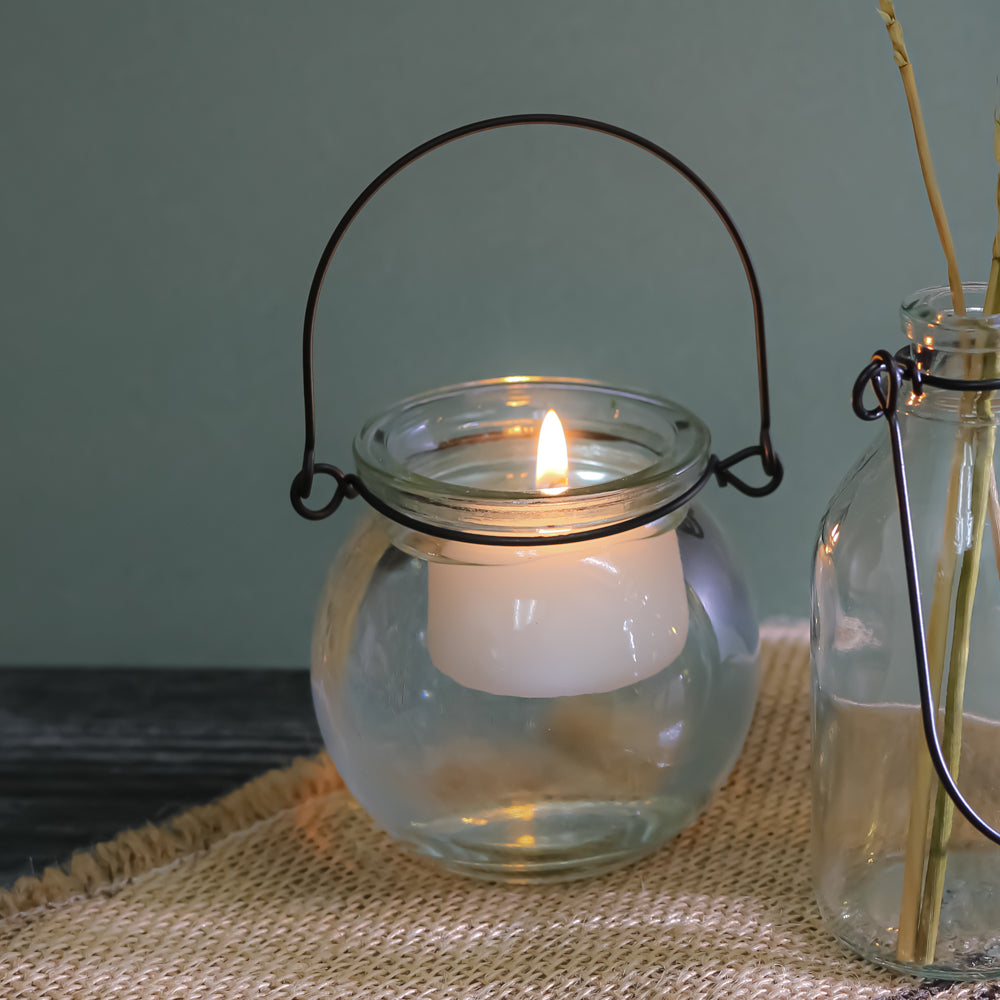 Richland Bubble Hanging Glass Vase| 