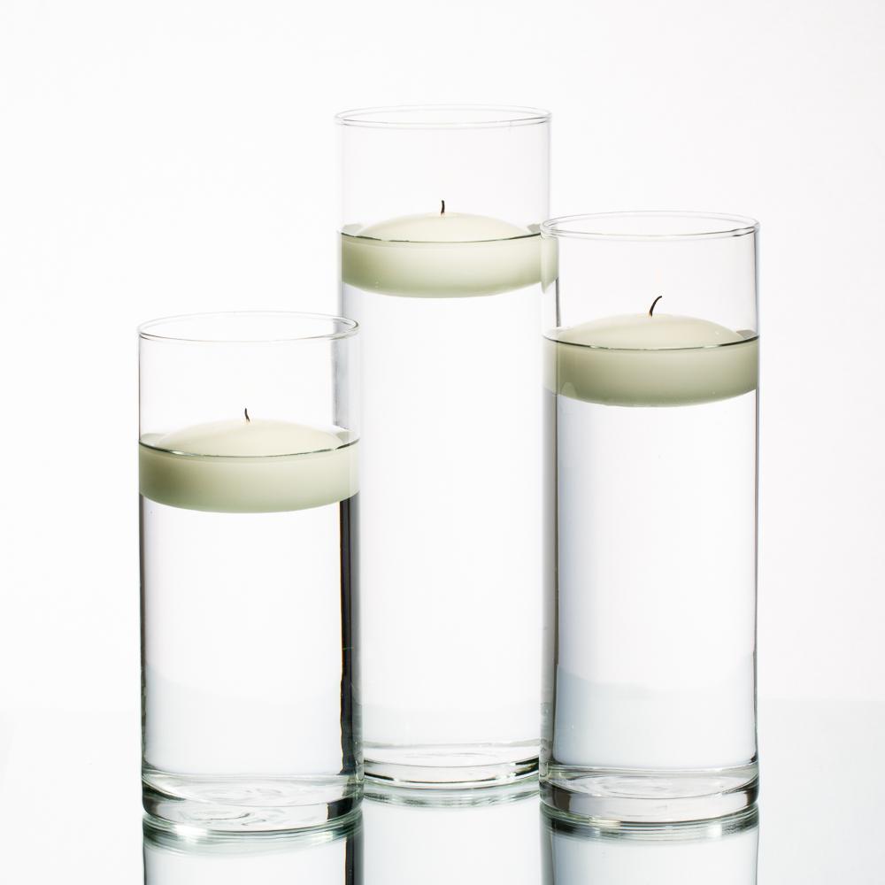 floating candles cylinder holders set 03 - view 30