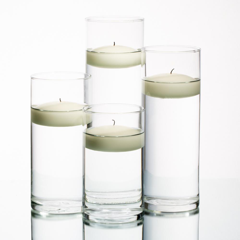 richland floating candles eastland cylinder holders set of 48 - view 15
