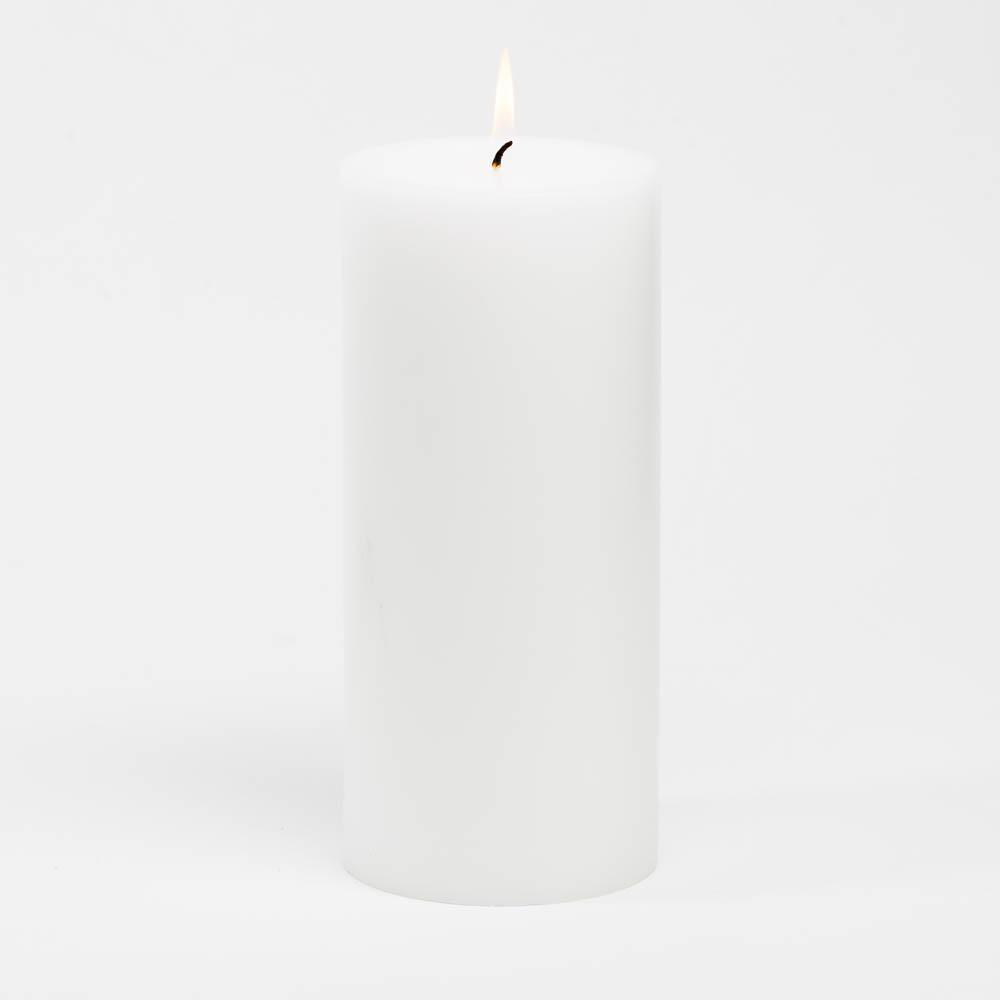 richland 4 x 9 white pillar candle| 6204_01