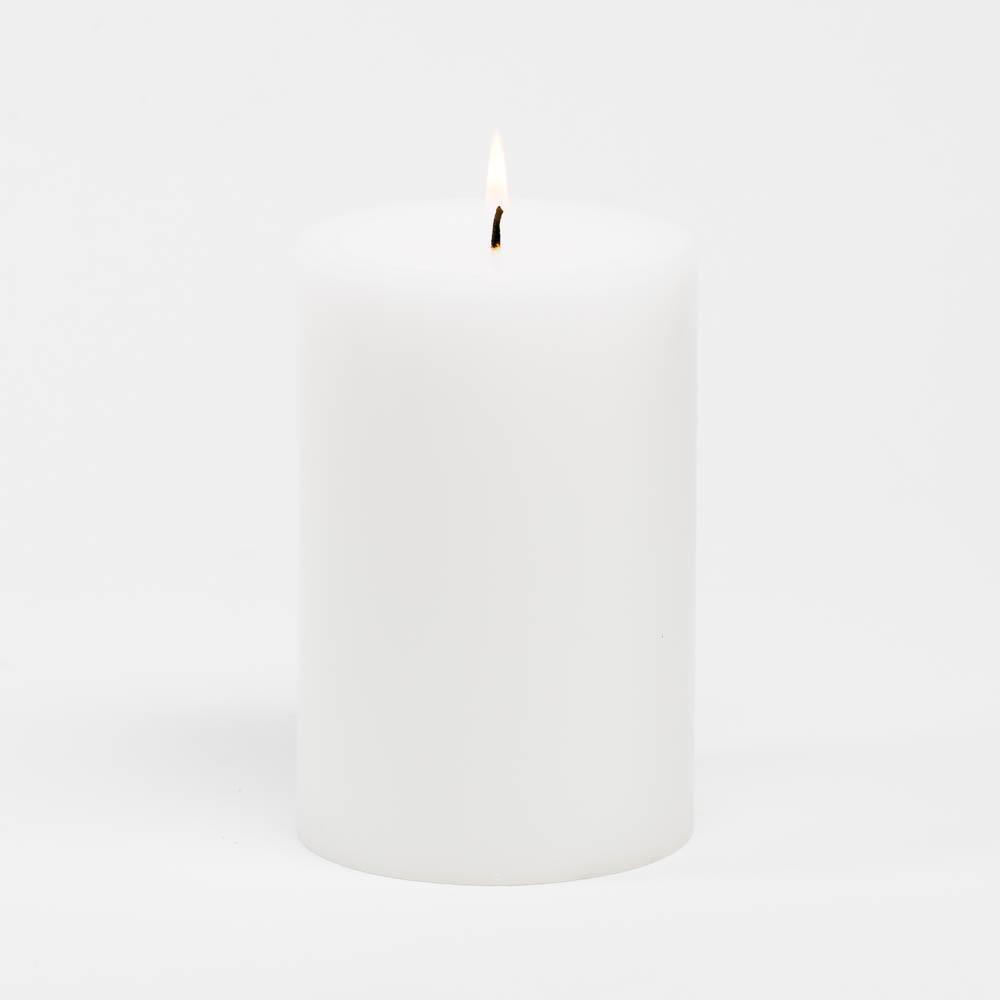 richland 4 x 6 white pillar candle - view 3