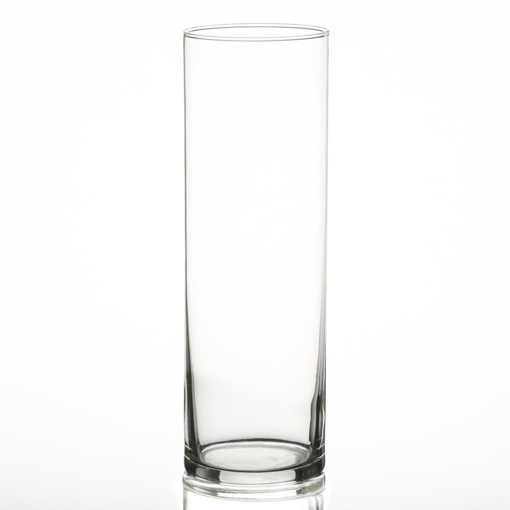 Eastland Cylinder Floating Candle Holder 3.25"x10.5" Set of 12| FH-5629_12