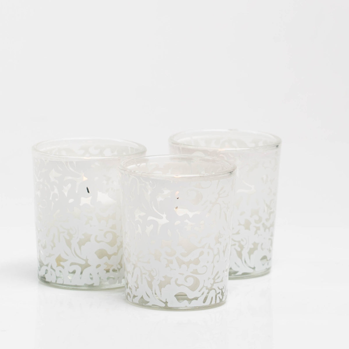 richland lace design votive candle holder set of 12 - view 2