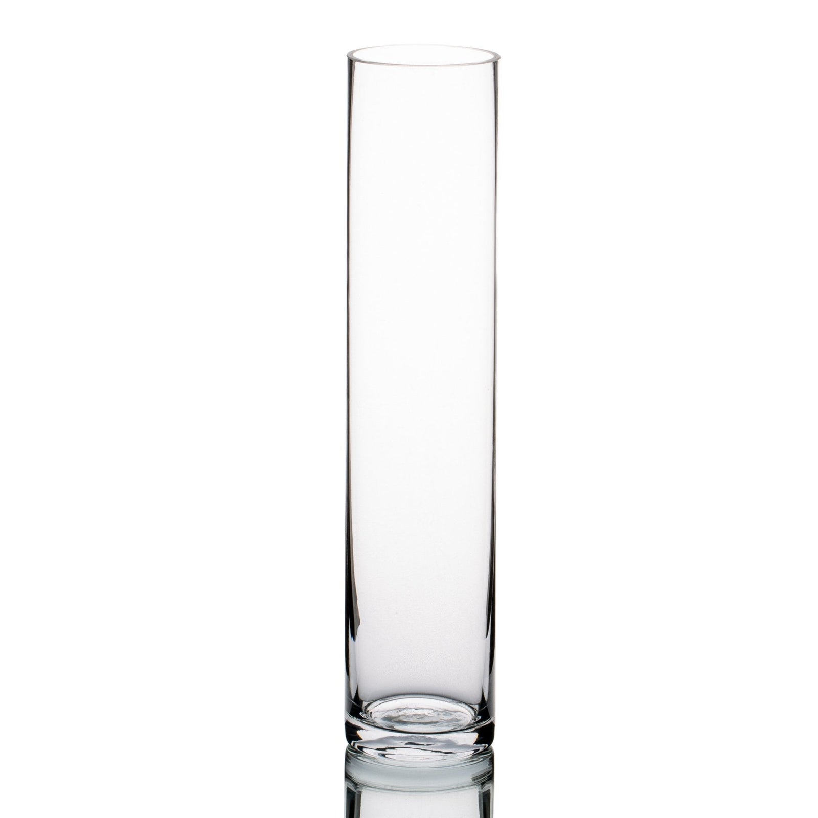 richland sloan cylinder vase 3 x 13 75 set of 24| 