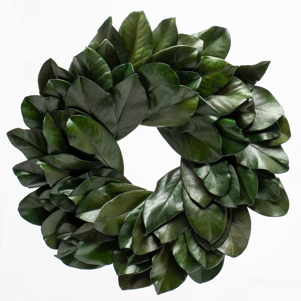 Richland Preserved Magnolia Wreath 17"| 91051_01