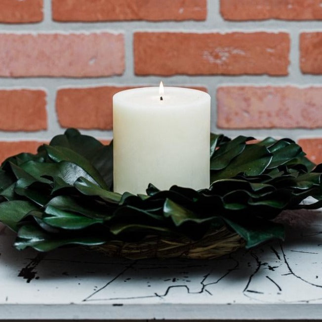 richland preserved magnolia wreath 17 - view 3