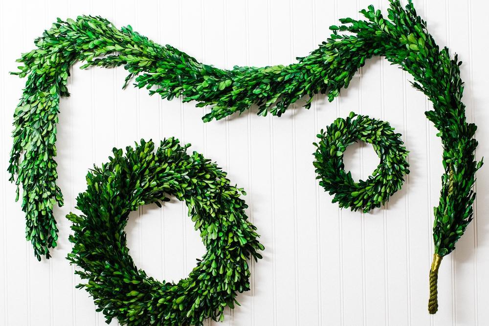 richland preserved boxwood wreath 17 - view 4