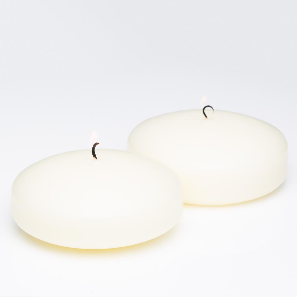 Richland Floating Candles 3" Light Ivory Set of 72