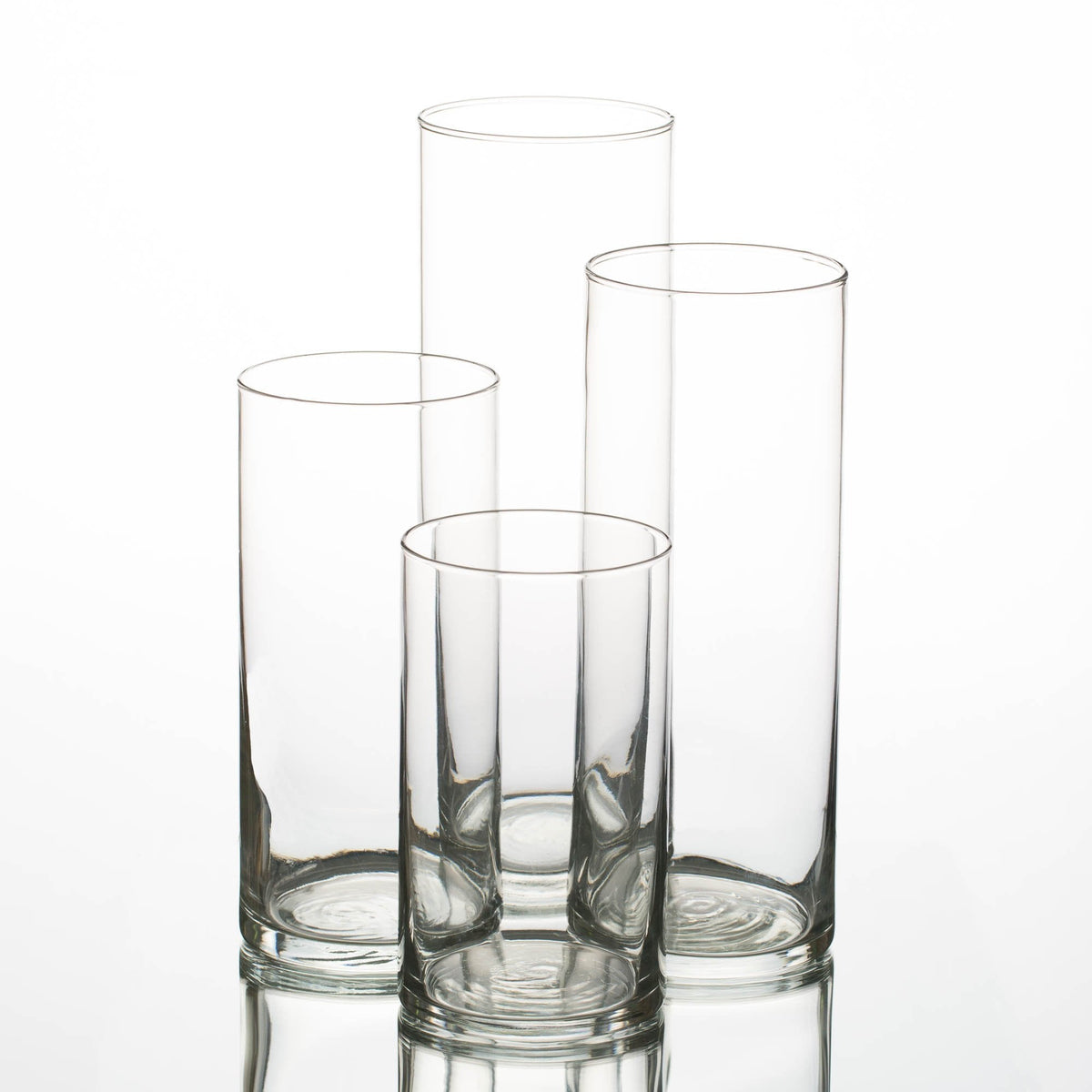 Eastland Cylinder Vases 6" , 7.5", 9" & 10.5" Set of 48 - view 1