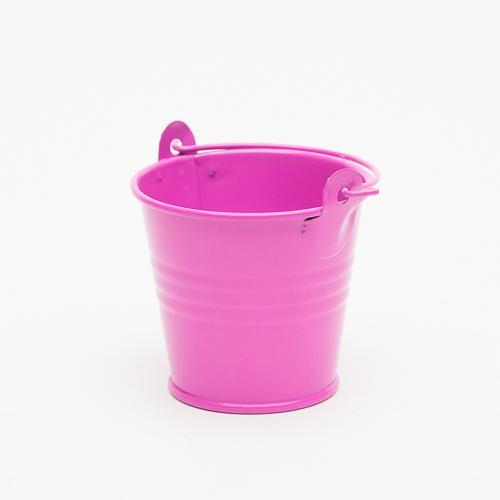 Richland 2" Iron Favor Bucket, Fuchsia Set of 25| 9252_25