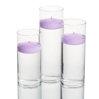Richland Floating Candles & Eastland Cylinder Holders Set of 36 - view 8