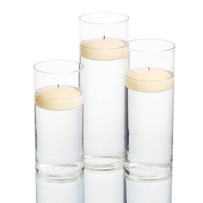 Richland Floating Candles & Eastland Cylinder Holders Set of 4 - view 17