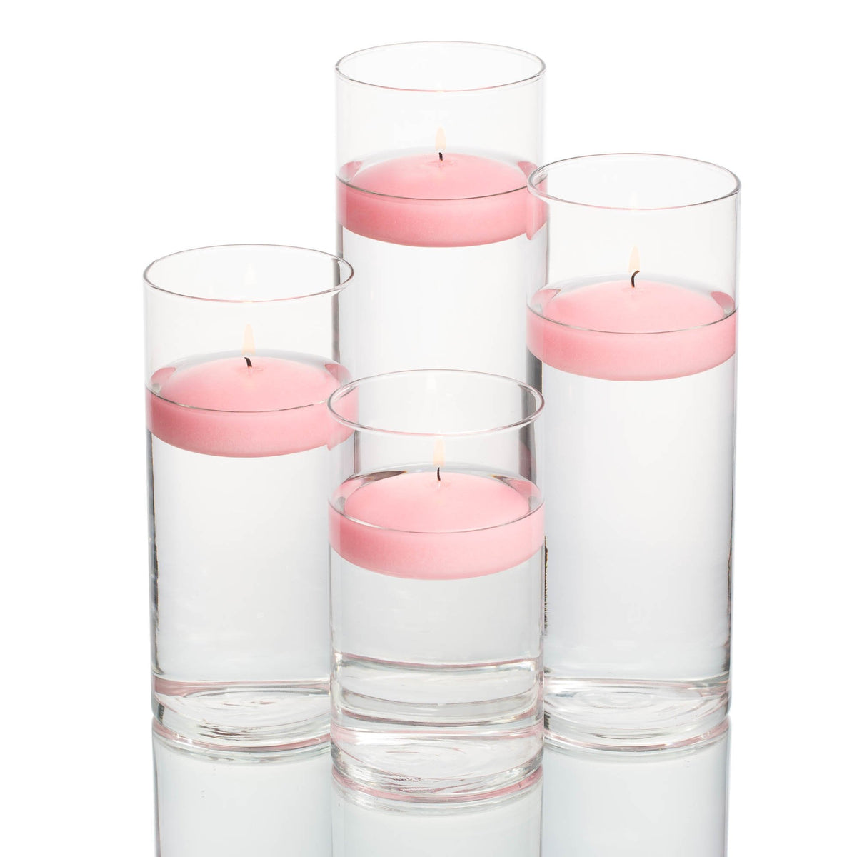 richland floating candles eastland cylinder holders set of 48 - view 6