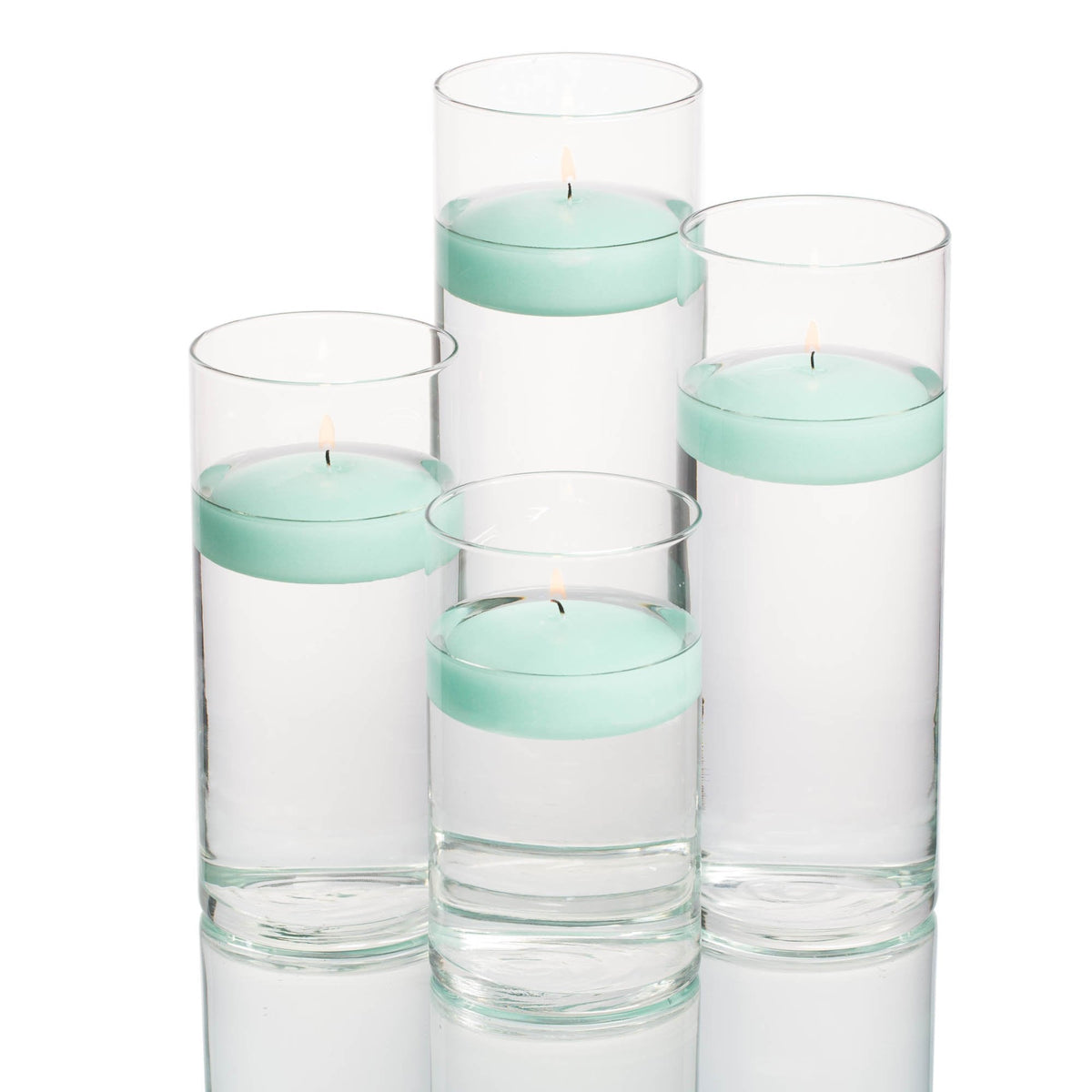 richland floating candles eastland cylinder holders set of 4 - view 7