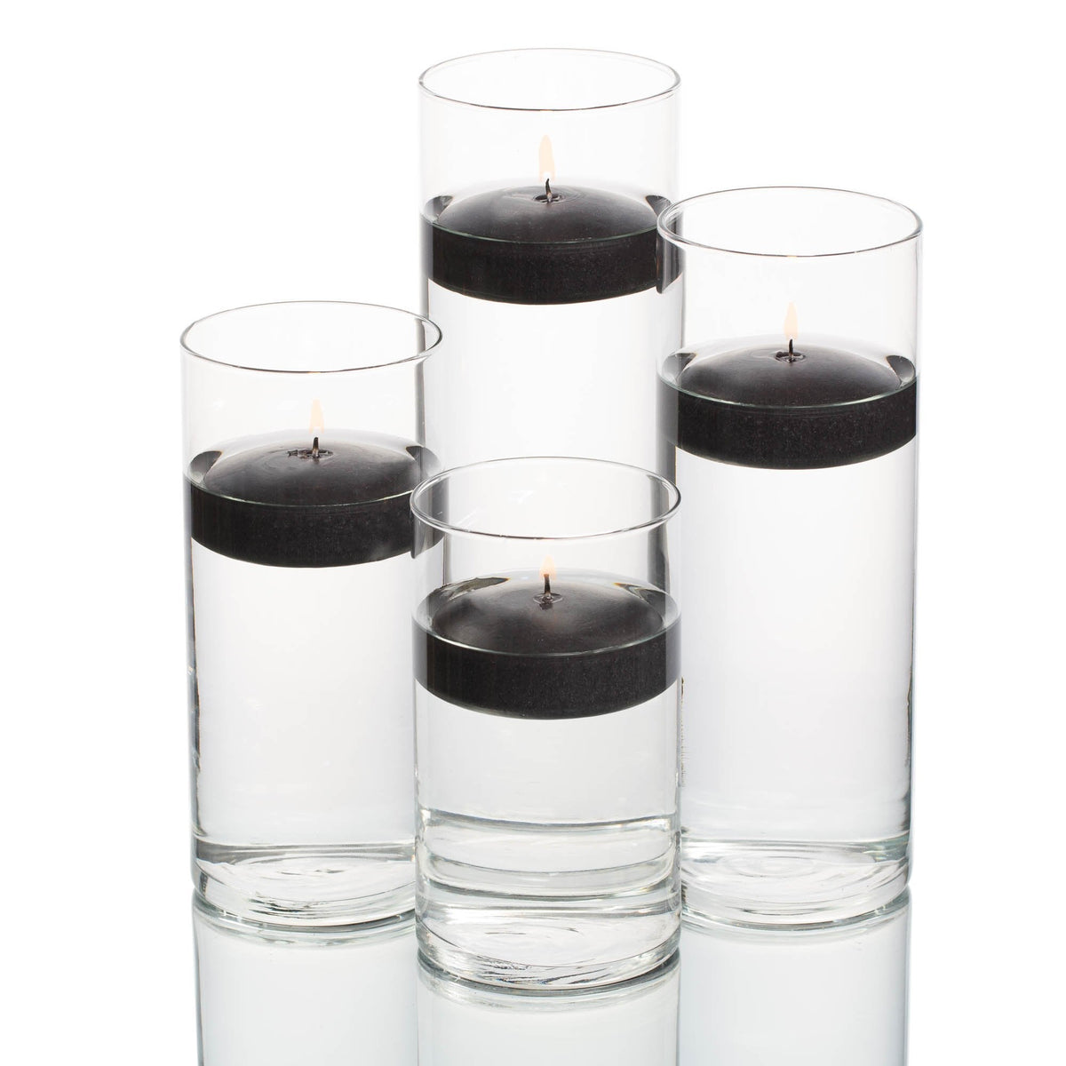 richland floating candles eastland cylinder holders set of 4 - view 9