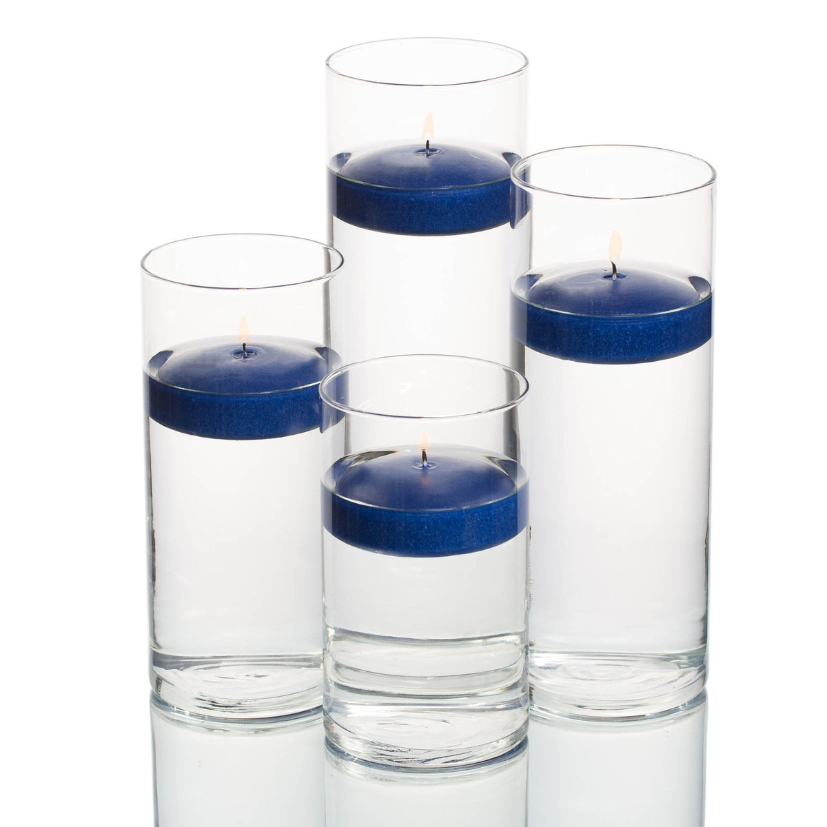 richland floating candles eastland cylinder holders set of 48 - view 7