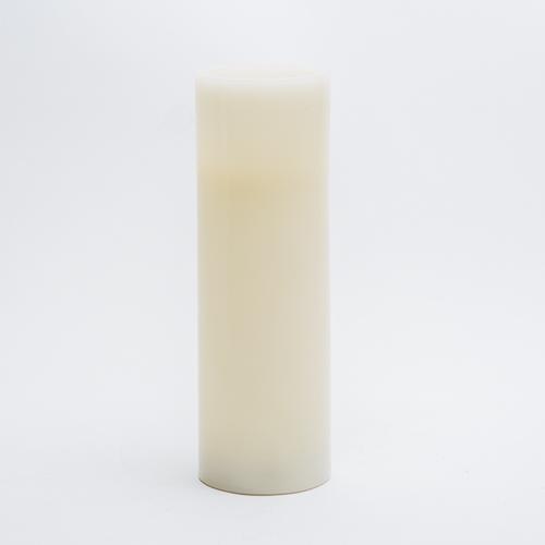 richland flameless led pillar candle 3 x9 ivory - view 5