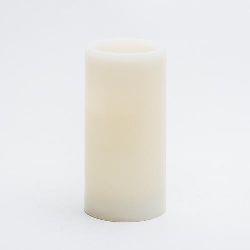 richland flameless led pillar candle 3 x6 ivory - view 4