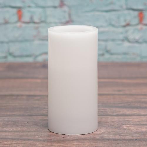richland flameless led pillar candles 3 x6 white set of 6 - view 1