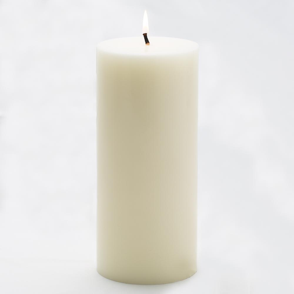 richland 4 x 9 light ivory pillar candle - view 1
