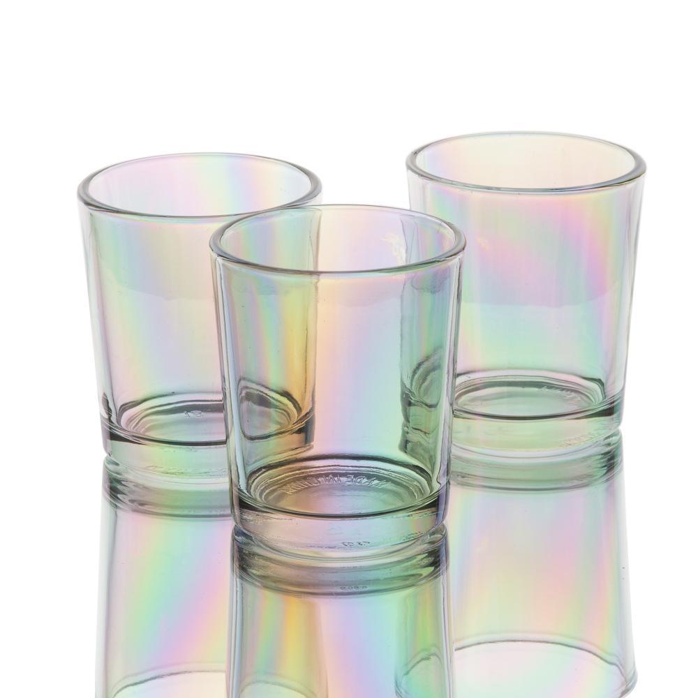 richland iridescent votive candle holder set of 12