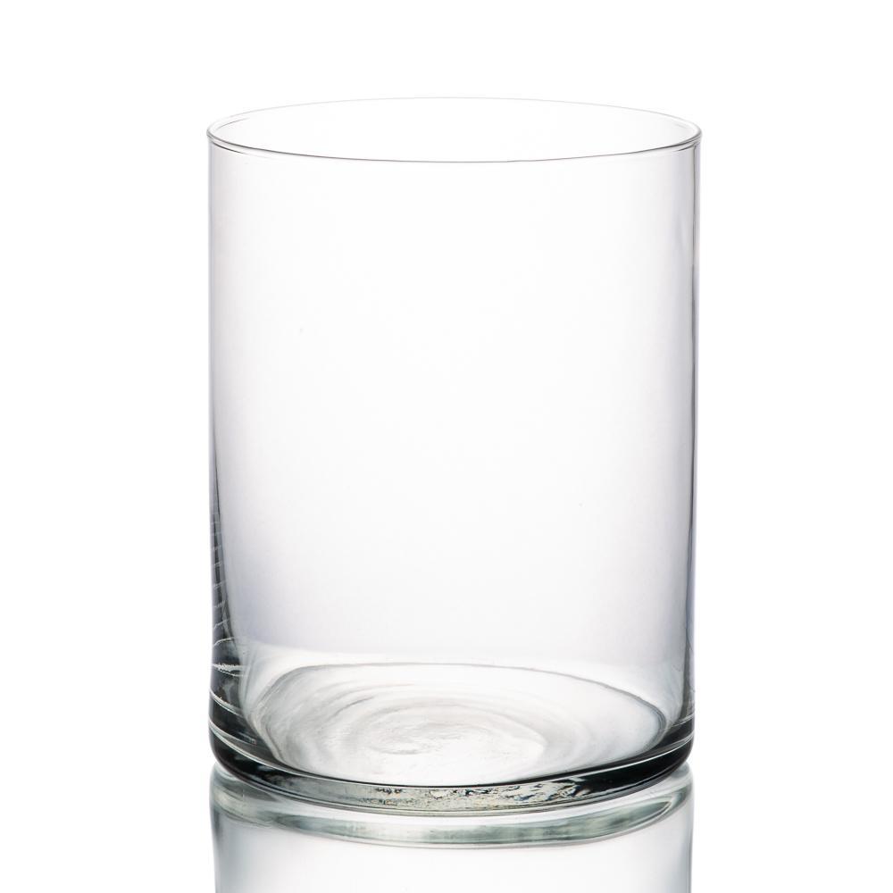 Eastland Wide Cylinder Vase 6" x 8" Set of 2| 2555_02