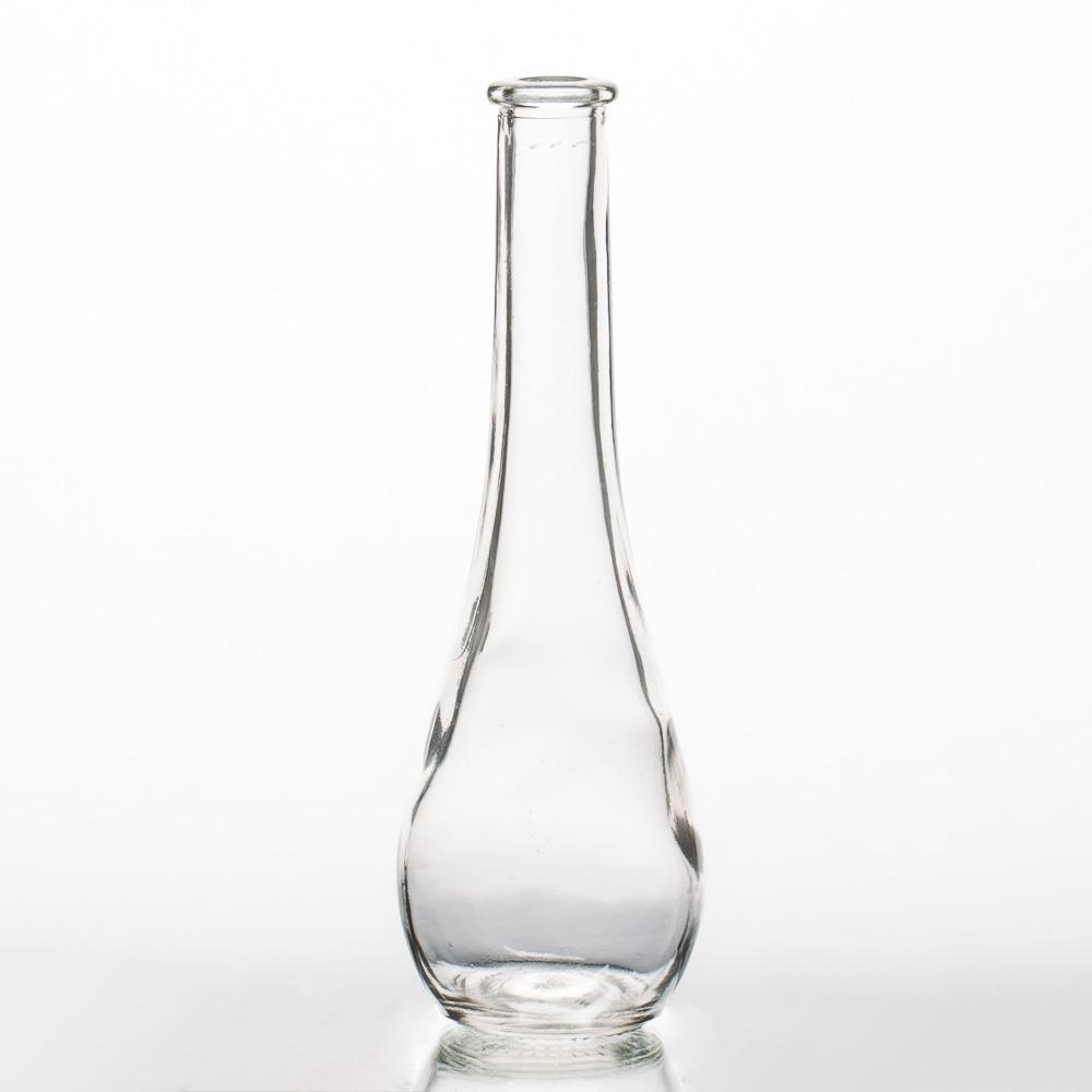 Richland Clear Round Teardrop Bud Vase 7” Set of 48 - view 1
