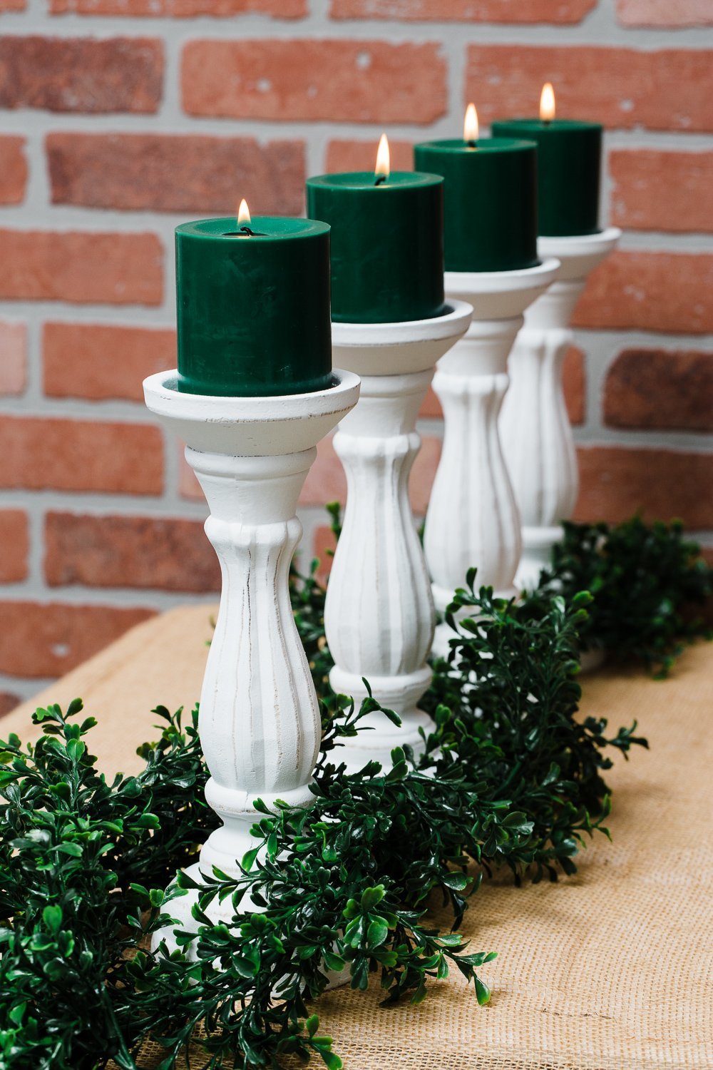 9ft Faux Boxwood Garland - view 4