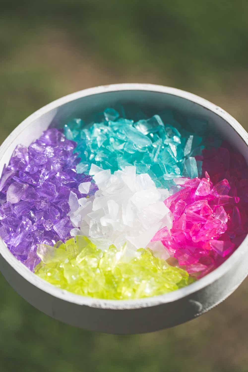 richland glass pebble vase filler blue set of 24