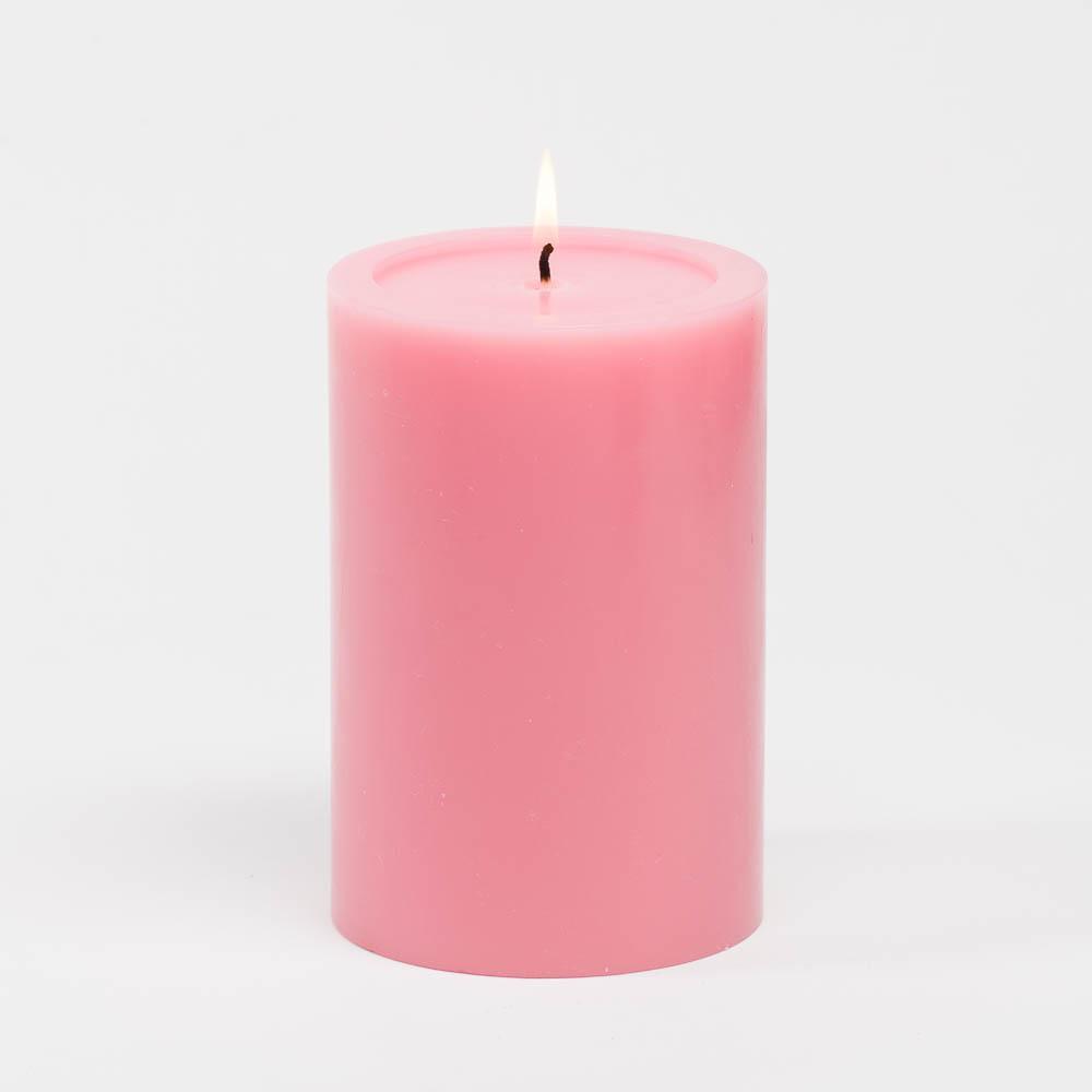 richland 4 x 6 pink pillar candle| 6227_01