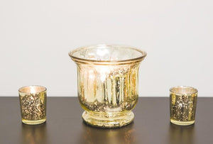 Richland Mercury Venus Jar Gold Set of 12