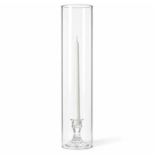 2 of 8: Glass Chimney Candle Shade 4" x 20" – Set of 12
