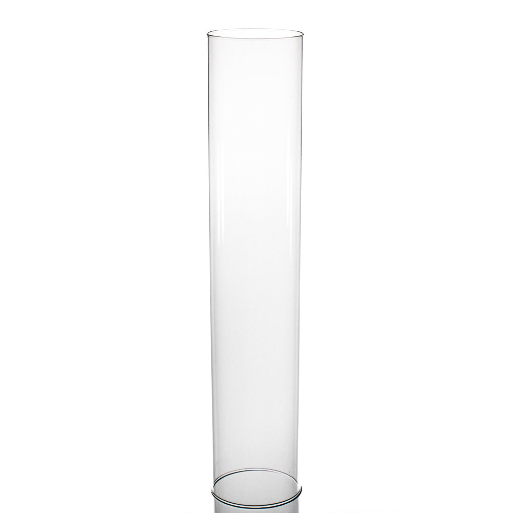 Richland Glass Chimney Candle Shade 4" x 20" Set of 12| 