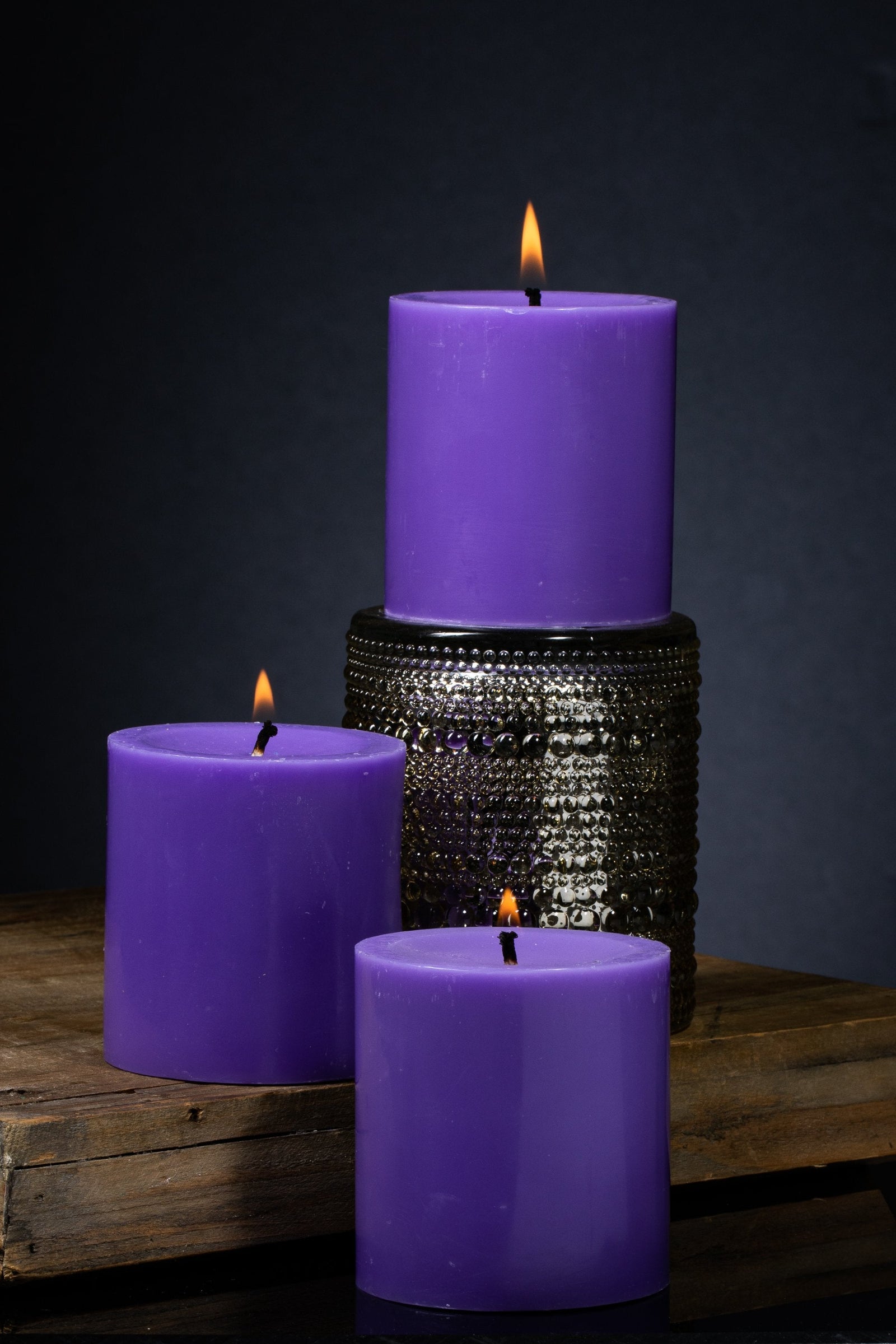 Richland Pillar Candle 3"x3" Lavender| Pillar-...