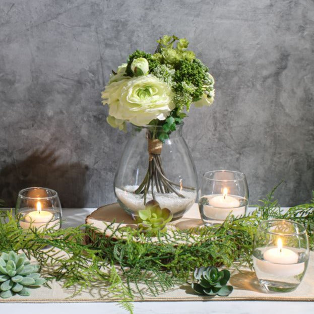 Richland Floating Candles 2" White Set of 144