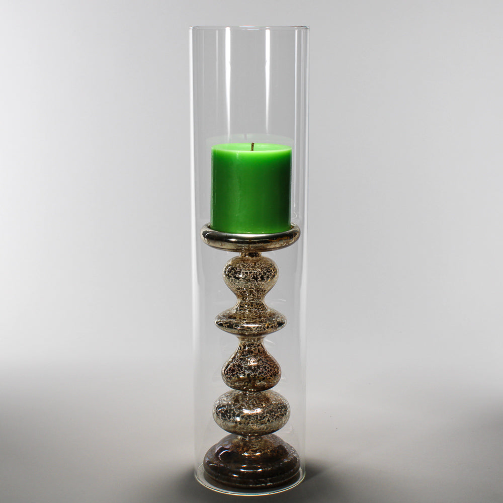Richland Glass Chimney Candle Shade 4" x 16" Set of 12| G416NB_12