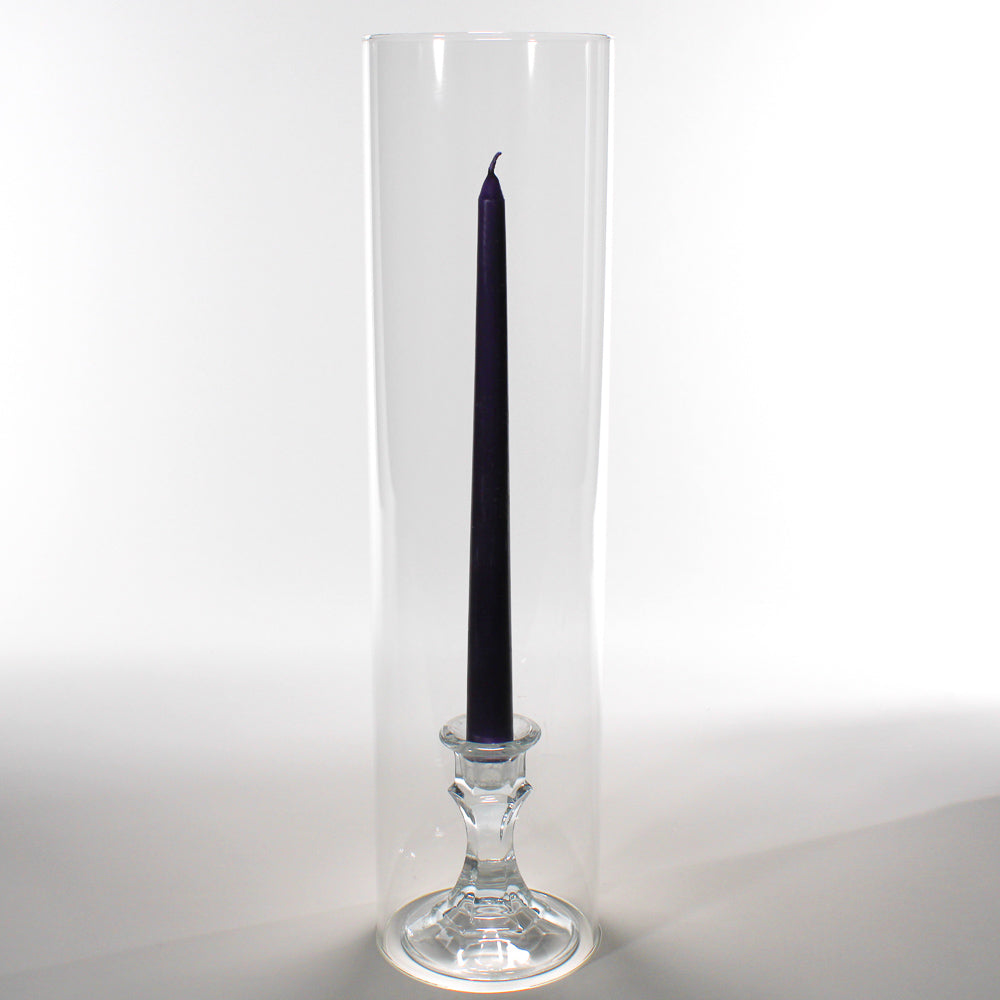 Richland Glass Chimney Candle Shade 4" x 18" Set of 12| 