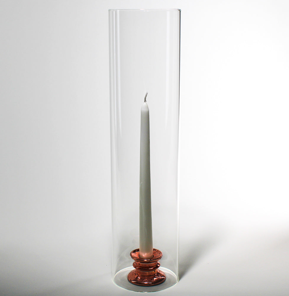 Richland Glass Chimney Candle Shade 4" x 20" Set of 12| 