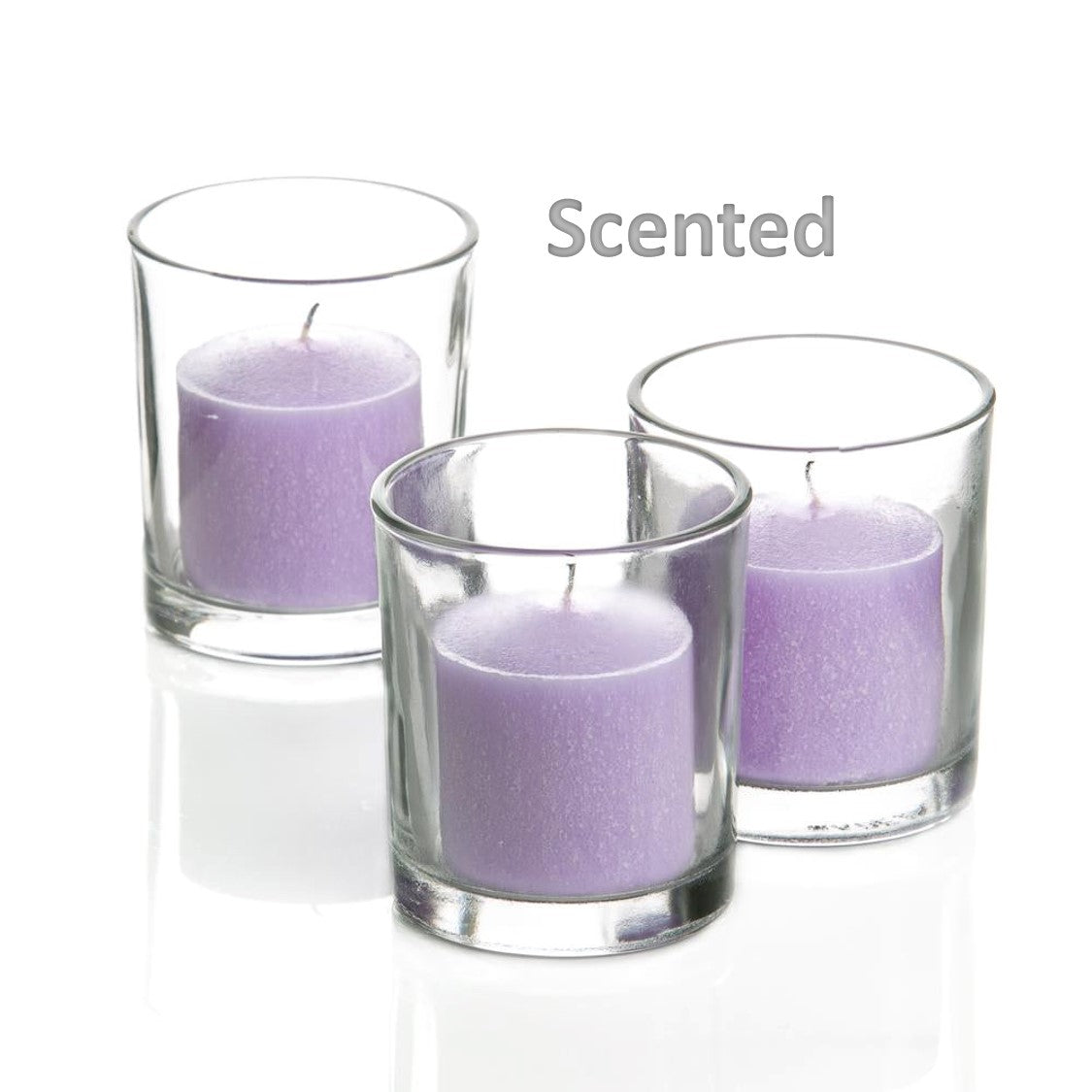 Richland Votive Candles & Eastland Clear Votive Holders Set of 12 - view 26