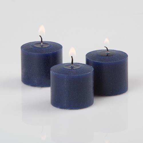 richland votive candles navy blueberry scented 10 hour set of 12 - view 2
