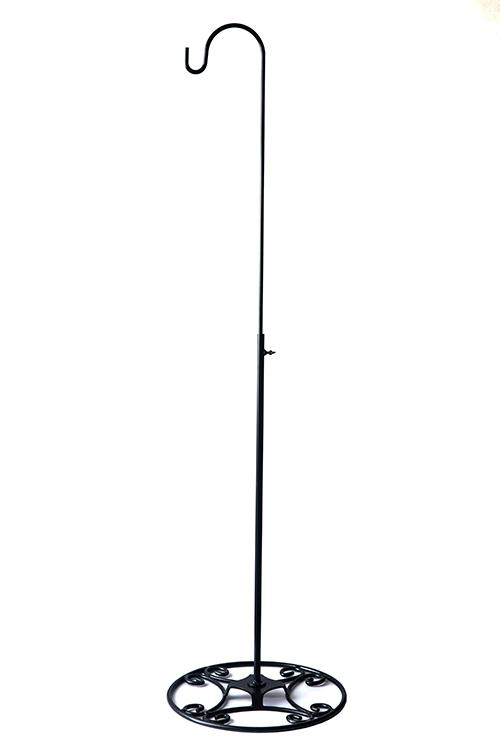Adjustable Black Iron Shepherds Hook 34"-55"| 6526959...