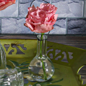 Richland Dainty Hanging Glass Mini Vase Set of 12