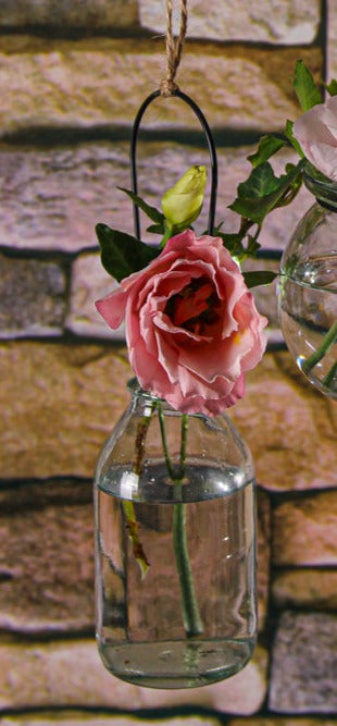 Richland Vintage Bottle Hanging Glass Vase Set of 48 - view 3