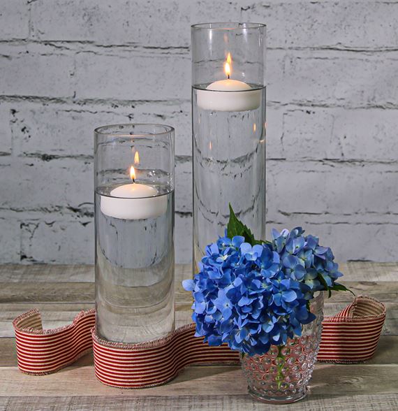 Richland Floating Candles 2" White Set of 144 - view 3