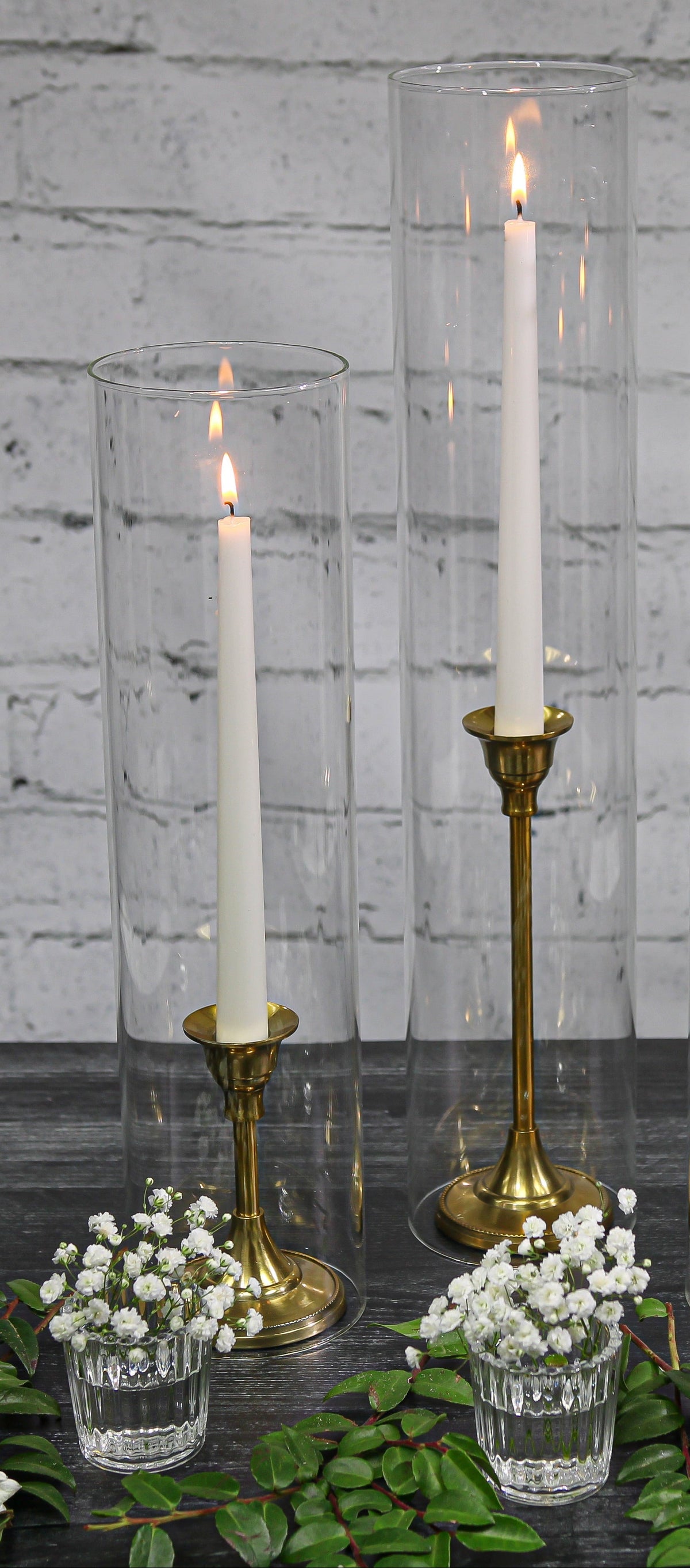 Taper Candlestick Gold 9in - view 3