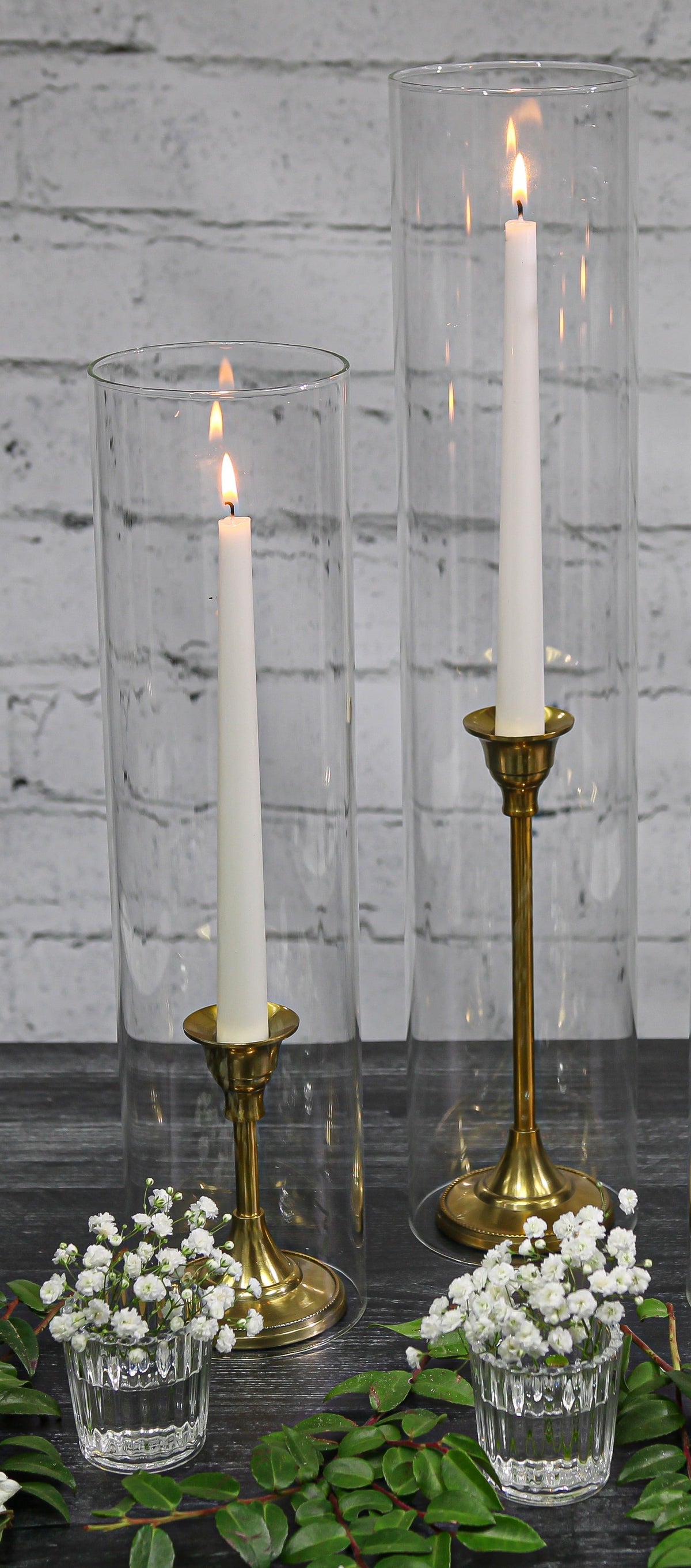 Taper Candlestick Gold 5in - view 3