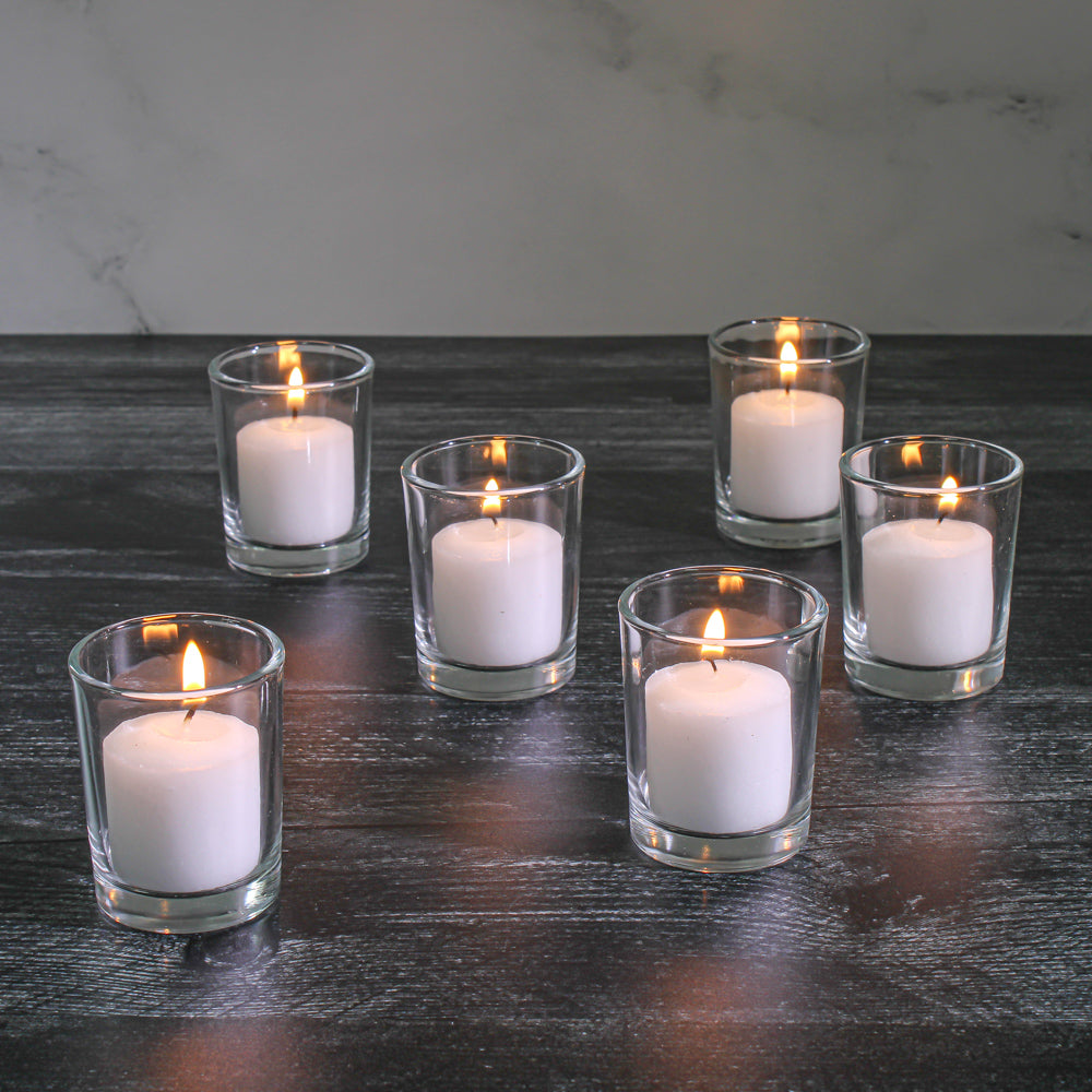 Richland Votive Candles Unscented White 10 Hour Set of 144 - view 3